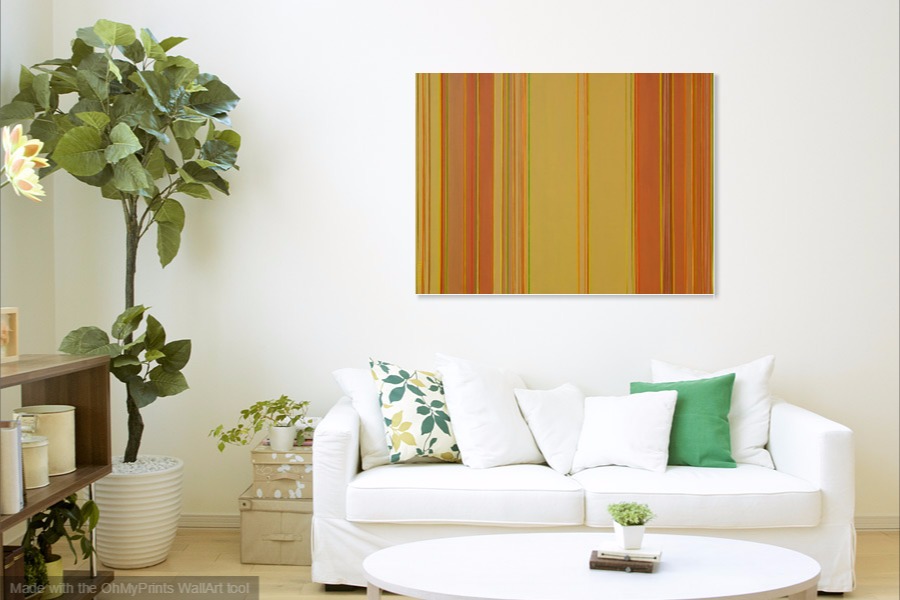 proportions delineated geometric acrylic original abstract painting on wall